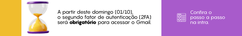 Informaes sobre a mudana dos e-mails